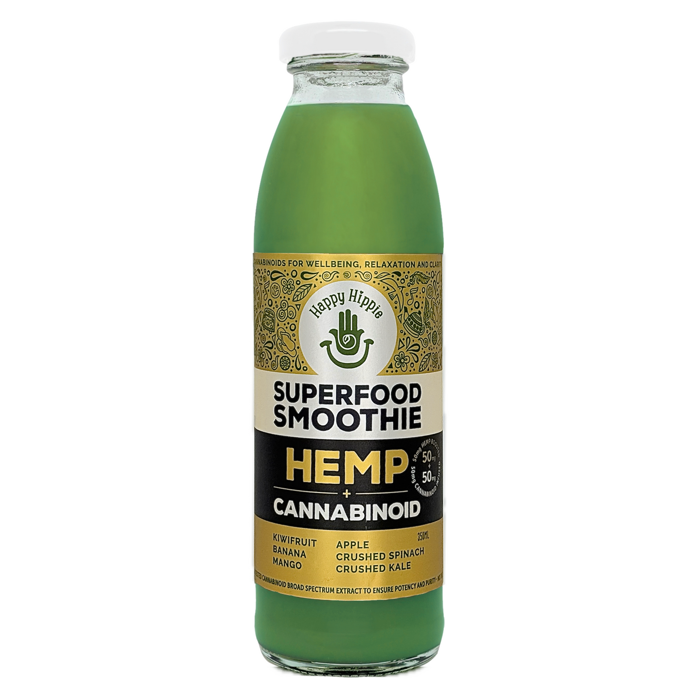 Hemp + Cannabinoid Superfood Smoothie - 12 x 350ml